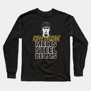 Rem Lezar Melts Steel Beams Long Sleeve T-Shirt